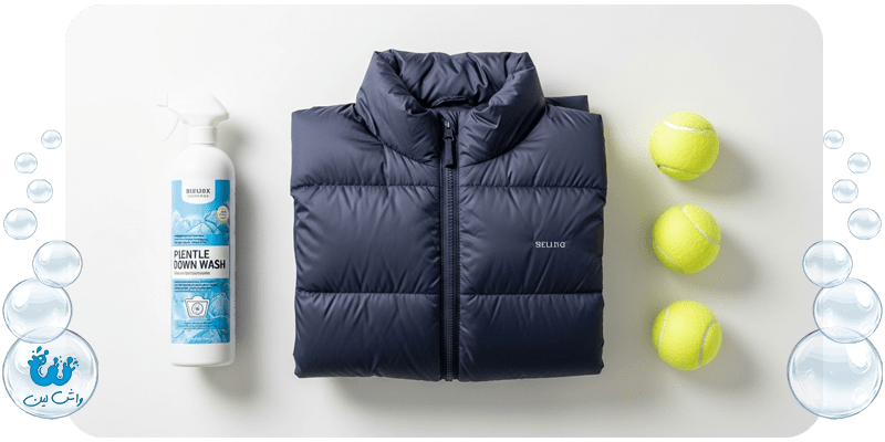 نحوه شستن کاپشن های پفی