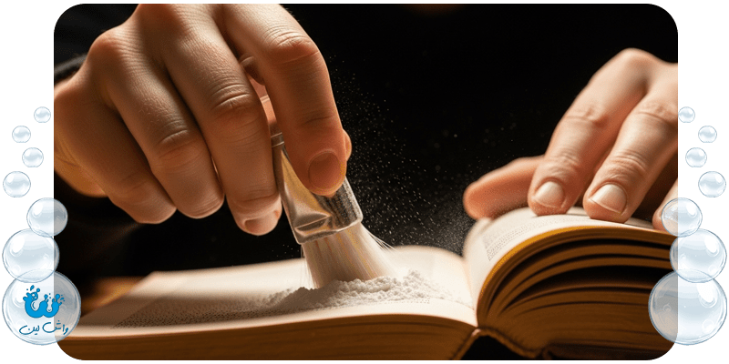 کاربرد های پودر بچه در خانه داری