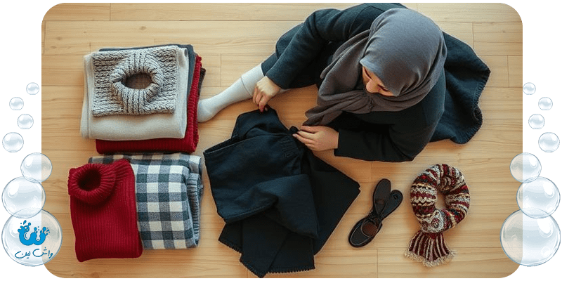 نگهداری از لباس های زمستانی
