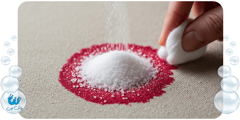 از بین بردن لکه انار