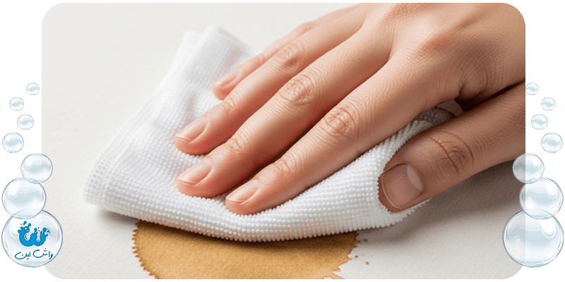 راهکار های پاک کردن لکه قهوه از روی لباس