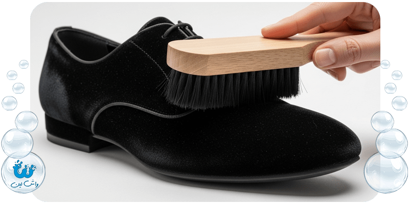 راه های نگهداری از کفش مخمل