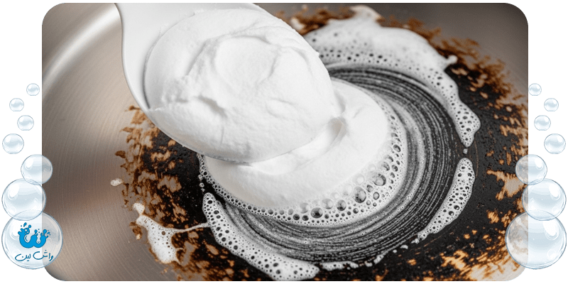 راه هایی برای پاک کردن پشت قابلمه و ماهیتابه