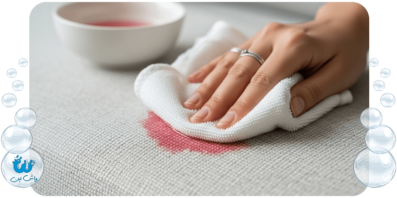 از بین بردن لکه انار