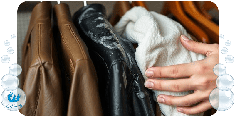 شستشوی لباس چرم