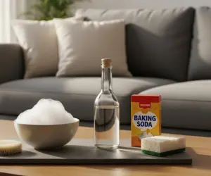 آموزش شستشوی مبل در منزل با مواد خانگی