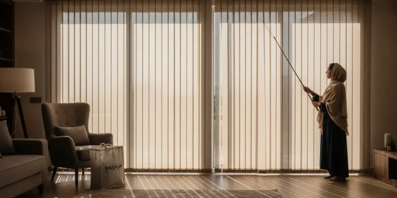 آموزش شستشوی پرده لوردراپه