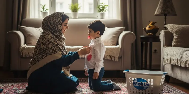 آموزش پاک کردن لکه آدامس