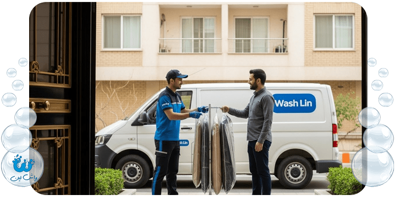 اصول شستشوی لباس راهنمای کامل نمادها و تفکیک رنگ‌ها