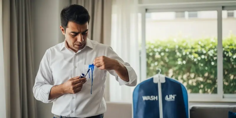 با لکه ی جوهر روی لباس چه کنیم ؟