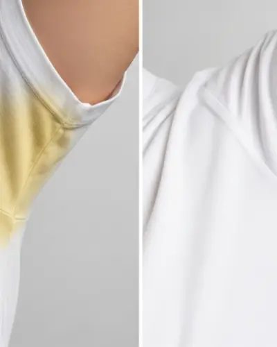 پاک کردن لکه زیر بغل