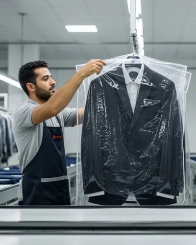 لکه گیری در خشکشویی کت و شلوار انجام می شود؟