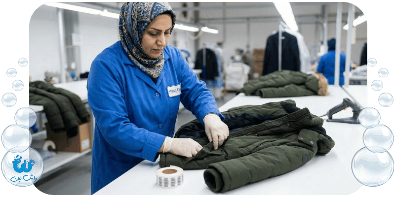 خشکشویی آنلاین برای شستن انواع کاپشن ها بهترین راه حل است!