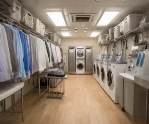 خشکشویی با تجهیزات حرفه ای در واشلین