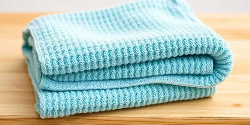 خشکشویی حوله تن‌پوش: جلوگیری از زبر شدن و بو گرفتن