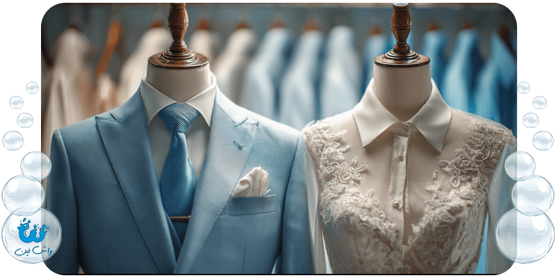 خشکشویی لباس عروس و داماد را به کجا بسپاریم؟