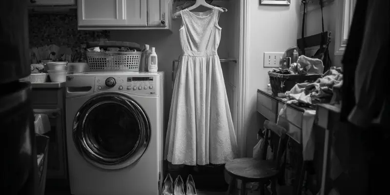 شستشوی لباس مجلسی کارشده: لکه‌بری بدون آسیب به منجوق