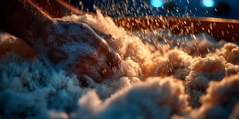 خشکشویی و شستشوی ترمه