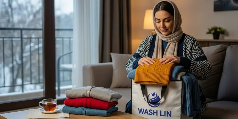 راهنمای شست و شوی لباس زمستانی