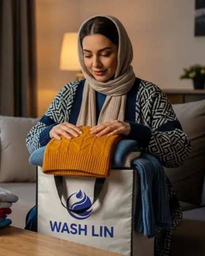 راهنمای شست و شوی لباس زمستانی