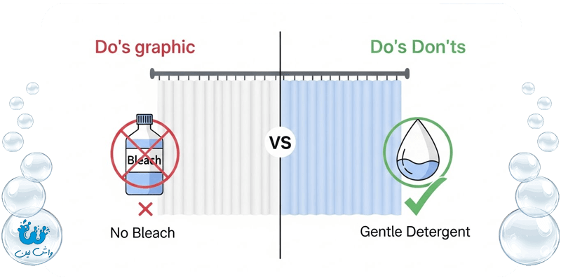 شستشو و خشکشویی پرده های سفید چگونه انجام می شود؟
