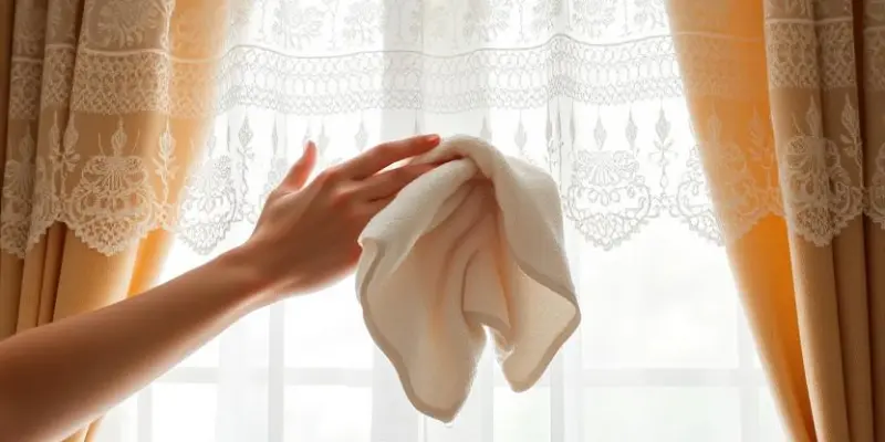 شستشوی پرده توری شستشوی پرده توری در لباسشویی: جلوگیری از پارگی و چروک