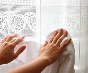 شستشوی پرده توری