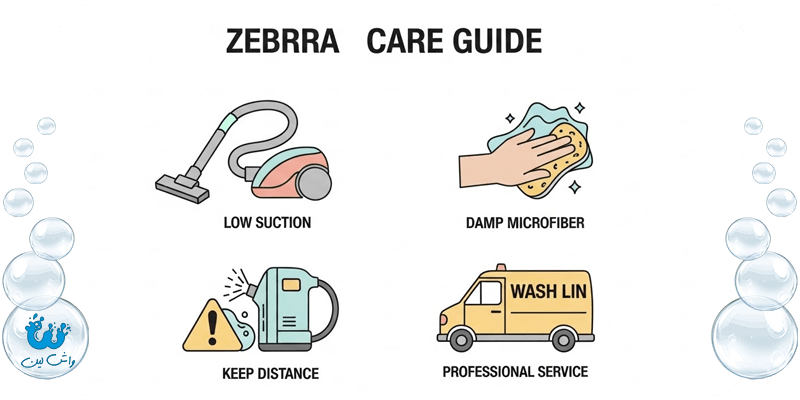 شستشوی پرده زبرا بدون خرابی آموزش باز کردن و شستن