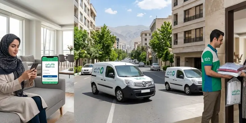 صفر تا صد نحوه ثبت سفارش و ارسال در خشکشویی اینترنتی