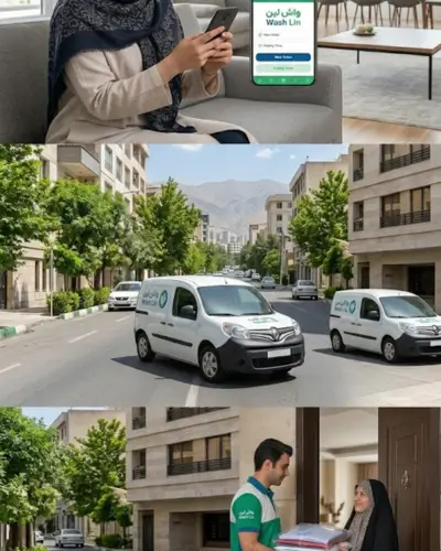صفر تا صد نحوه ثبت سفارش و ارسال در خشکشویی اینترنتی