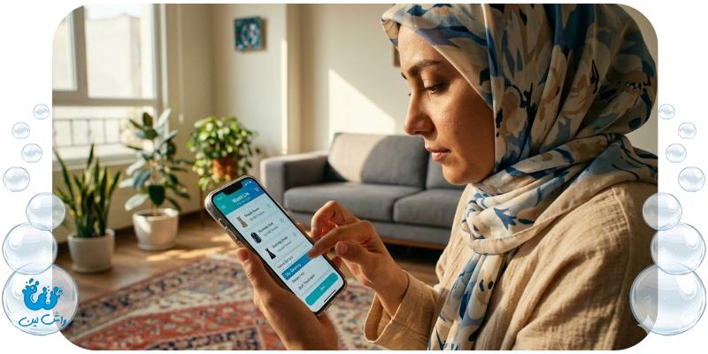 صفر تا صد نحوه ثبت سفارش و ارسال در خشکشویی اینترنتی