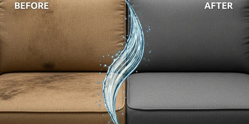 بهترین مبل شویی تهران در منزل: شستشو با دستگاه و مواد نانو