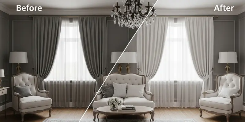 مراحل خشکشویی پرده را چگونه انجام می دهند؟