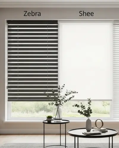 معرفی پرده زبرا پرده شید و پرده لوردراپه