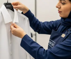 خدمات اتوشویی و خشکشویی آنلاین واش لین برای لباس‌های حساس