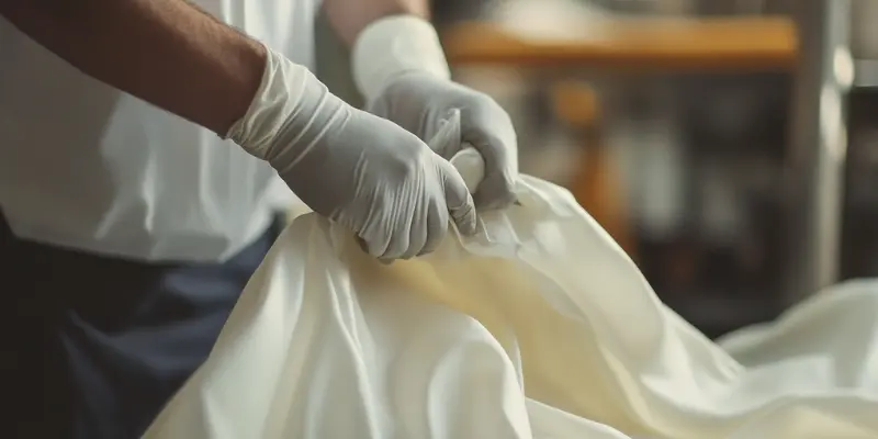 نگاهی کوتاه به تجهیزات ویژه خشکشویی لباس عروس