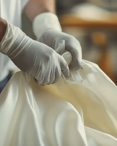 نگاهی کوتاه به تجهیزات ویژه خشکشویی لباس عروس