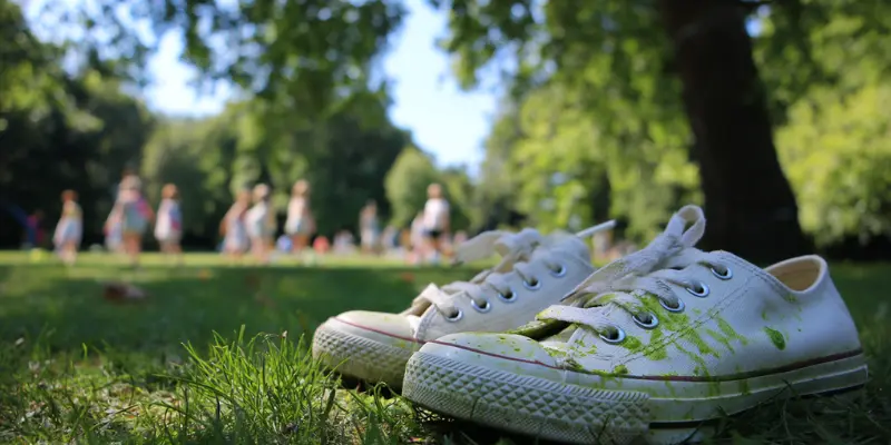 پاک کردن لکه چمن از روی لباس: ۵ روش فوری و خانگی