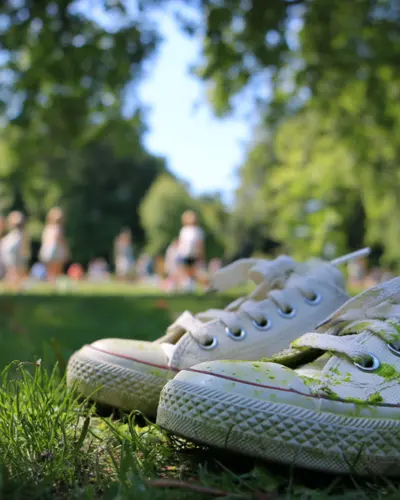 پاک کردن لکه چمن از روی لباس: ۵ روش فوری و خانگی