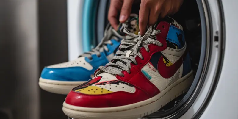 آموزش شستشوی کفش‌های ورزشی