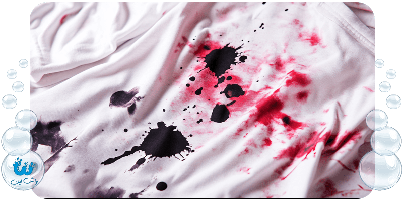 آموزش پاک کردن لکه جوهر از روی لباس