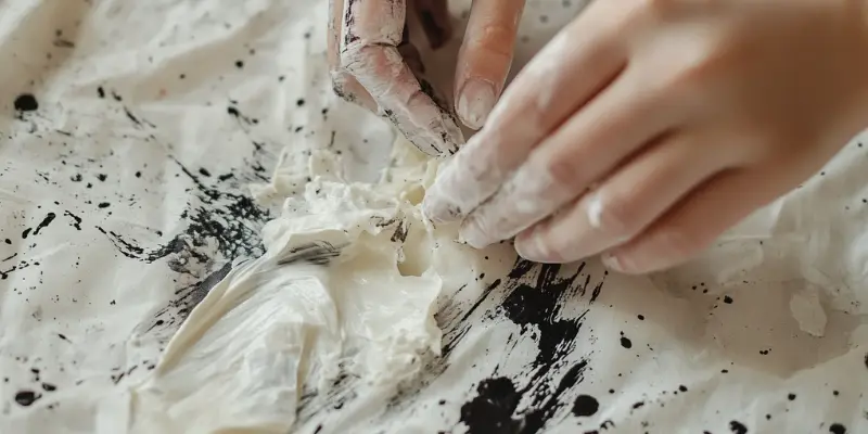 آموزش پاک کردن لکه جوهر از روی لباس