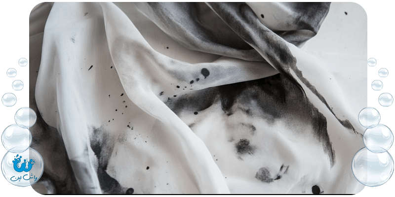 آموزش پاک کردن لکه جوهر از روی لباس