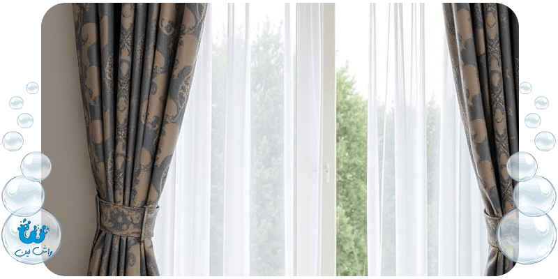 شستشوی انواع پرده‌