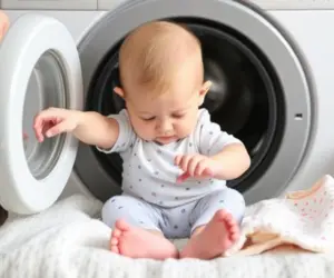 شستشوی لباس‌های نوزاد و نکات و ترفندهای مهم