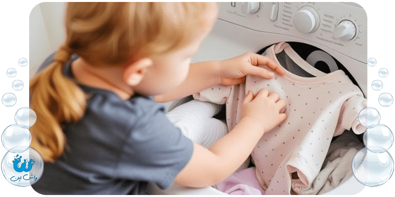 شستشوی لباس‌های نوزاد و نکات و ترفندهای مهم