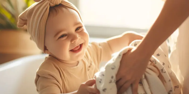 نحوه شستشوی لباس‌های نوزاد بدون آسیب به پوست حساس