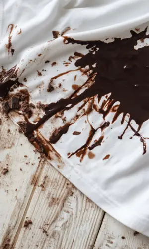 چطور لکه‌های شکلات و شیرینی را از روی لباس پاک کنیم؟