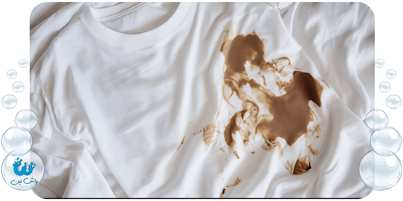 پاک کردن لکه شکلات با سرکه سفید