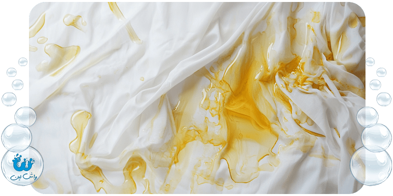 چگونه لکه روغن را از روی لباس‌های سفید پاک کنیم؟
